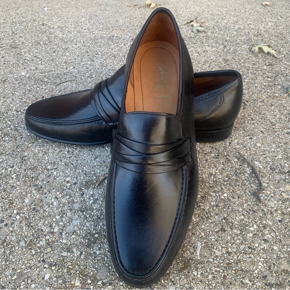 Allen Edmonds Other - Allen Edmonds “ Bergamo “ Size 15D  Classic Black Leather Slip-Ons